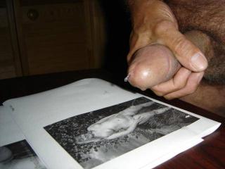 My CUM for Lovely  CrasyMoni.... 2 of 3