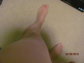 Playing again in pantyhose 3 of 13