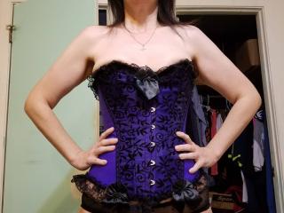 purple corset 1 of 7