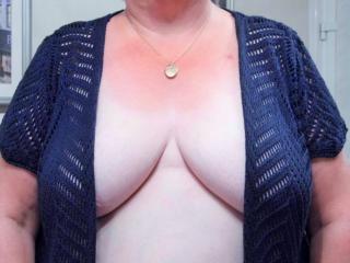 my wifes tits