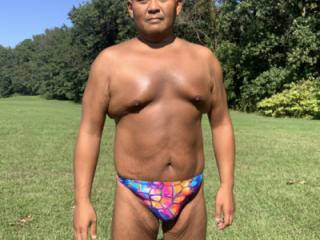 In my bikini in Bayonne Park 18 of 20