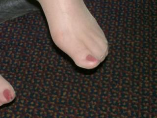 I love her smelly hosed feet 4 of 9
