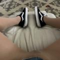 Sweaty hose in vans.