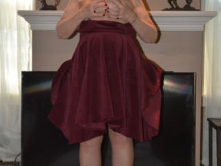 Burgundy Dress 5 of 20