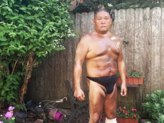 Sunbathing in my backyard 8 of 10