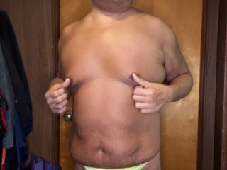 Neon Lime Green thong 15 of 17