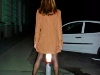 Hot wife flashing in public 6 of 14