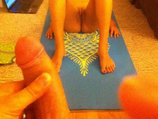 Nude yoga session 1 of 5
