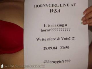 hornygirl1000 live at WSA 2 of 2