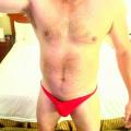 New Red Thong