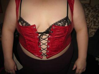 Red Tight Bodice 1 of 8