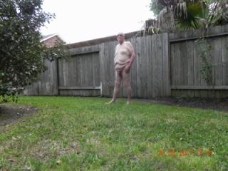 28 Mar 2017 naked in the backyard 3 of 16