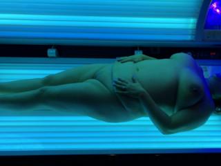 Mature tanning bed tease 7 of 9