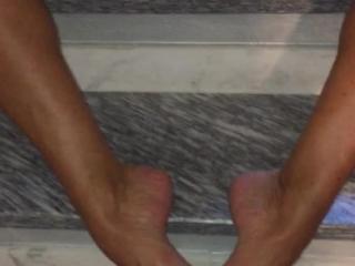 Cum on my feet