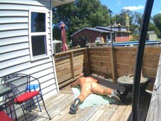 Tanning on deck 9 of 9