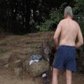 Stripping naked in nature- hi rez
