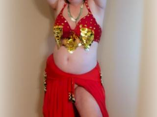 Belly Dancer Red Outfit 1 of 5