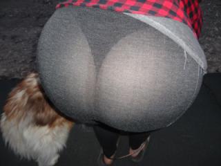 I love when she wears see through out 4 of 6