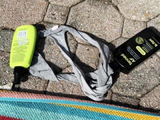 Backyard sunbathing in Grey Thong! Lick my coochie!!! 2 of 6