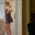 How to put on a night dress