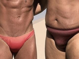 Me and my friend kissing in our bikinis 5 of 9