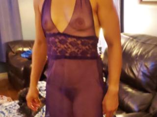 More sheer purple nighty 17 of 17