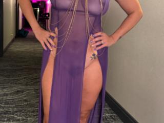 Dress I Wore in the Hotel Hallway and down to the Casino Floor 4 of 6