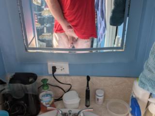 Me in the mirror
