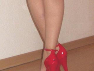 Red heels 3 4 of 6