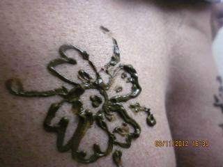 Design on the body of my hubby part2 14 of 20