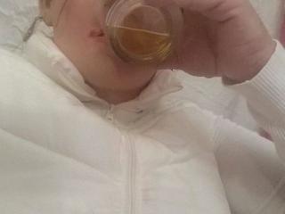 Chloe likes to drink her own piss 14 of 20