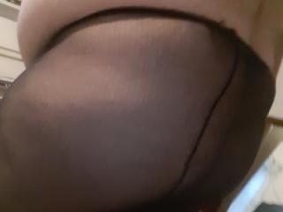 Cowboy hat and bra and nylons 5 4 of 10