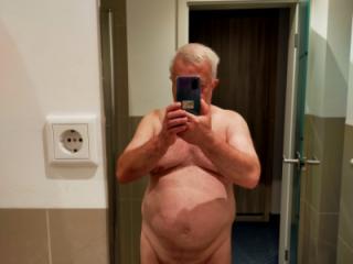 My best photos are from the morning in the bathroom