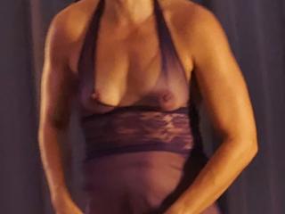 sheer purple nighty 4 of 18