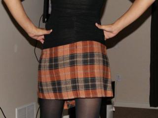 Sexy plaid skirt 12 of 19