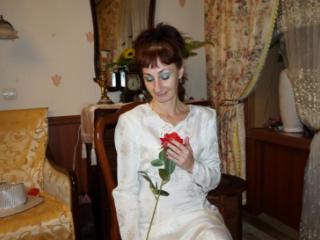 In the same wedding dress 13 of 20