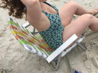 Milf at the beach 14 of 18