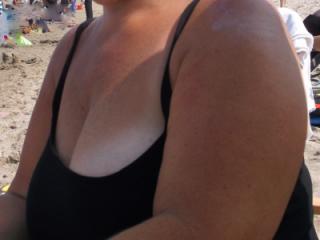 Beach Wife in Bathing suit 8 of 9