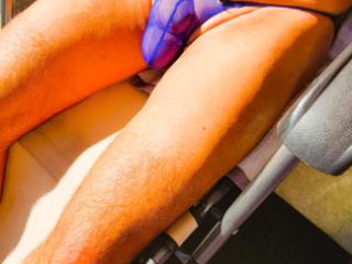 Sheer Blue G-String 10 of 20