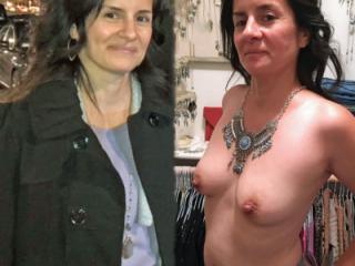 Dressed and undressed. 7 of 8