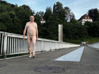 nude walk ln a bridge 11 of 13