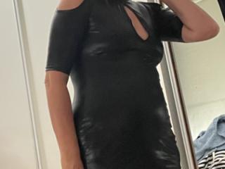 Sexy leather dress 8 of 19