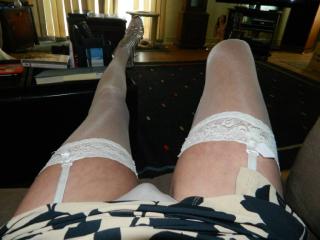 Legs, stockings, panties 1 of 10