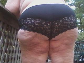 Full coverage panties. front and rear view. 3 of 20
