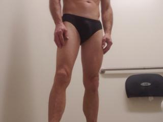 Wore some black briefs to work last night 2 of 19