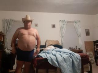 Cowboy hat and boxers4