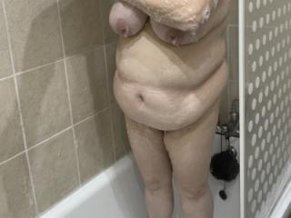 Gf in shower and underwear 8 of 14