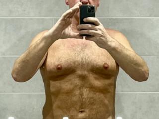 Just out of the shower 1 of 5