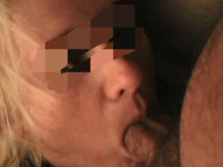 Sucking his cock 6 of 7