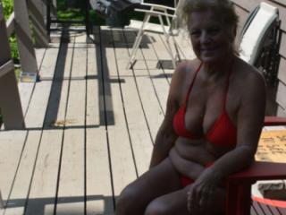 New Red Bikini 16 of 18